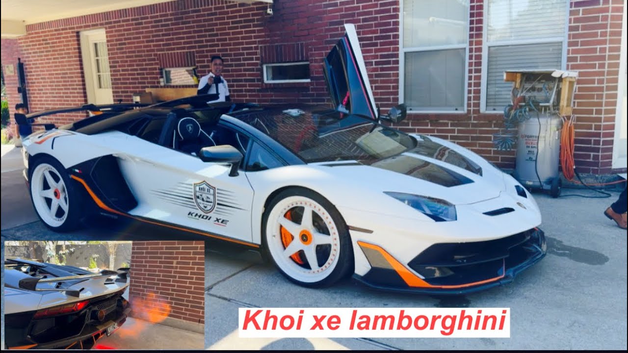 Hanging out with tri nguyen lamborghini khoi xe channel