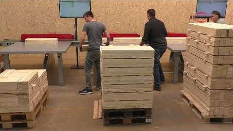 Reinhardt SlimLine - Cross-cut saw for cutting packages