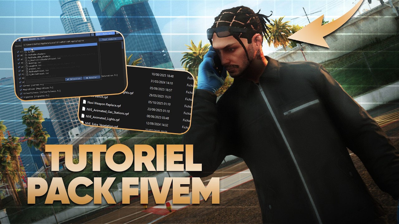 [TUTO] INSTALLER UN PACK GRAPHIQUE SUR FIVEM/GTAV 📁💥(GUIDE FIVEM,PACK ...