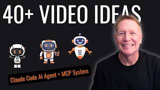 AI Agent System Plans My Next Video (Claude Code + MCP)
