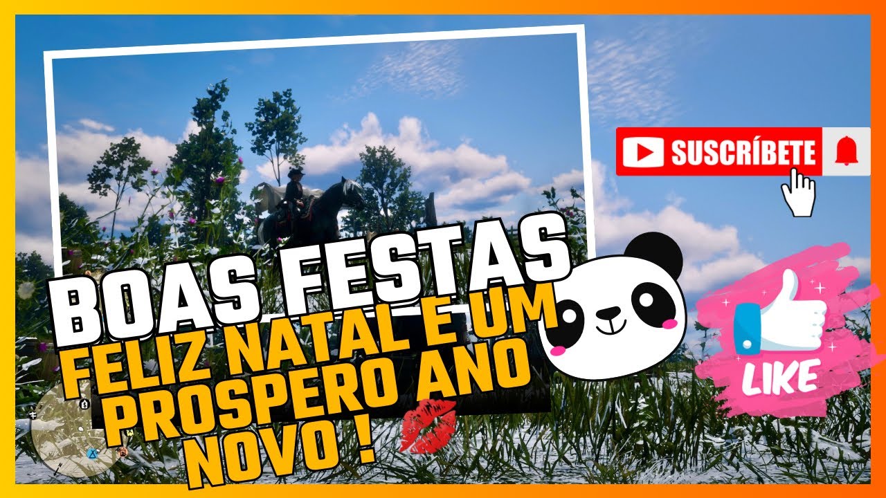 FELIZ NATAL, MEUS PANDINHAS! 🎄✨ Mensagem Especial + Gameplay Red Dead Online 2