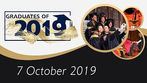 Summer Graduations: Pretoria, 7 October 2019
