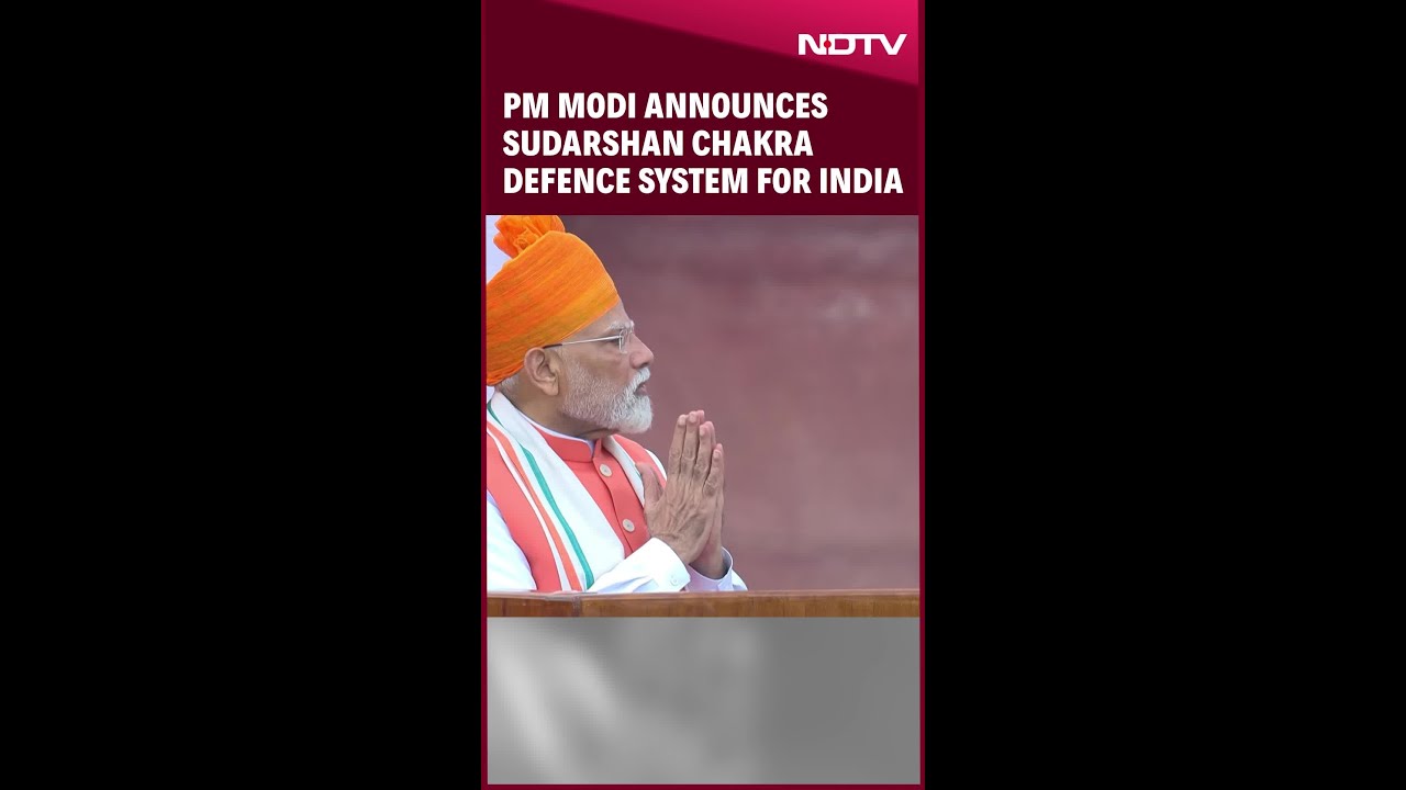 PM Modi Announces Indigenous Sudarshan Chakra Defence System For India