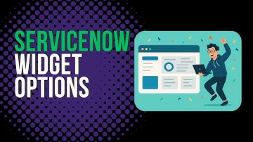 Adding Missing Widget Options in ServiceNow Service Portal