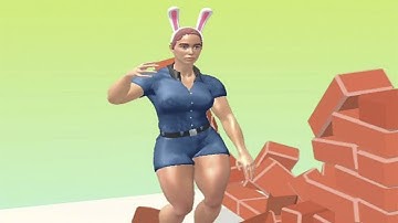 MUSCLE RUSH Game All Levels Gameplay Android,iOS New Level 16-20