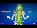 How To Get Pickle Rick Skin NOW FREE In Fortnite! (Unlocked LEGO Pickle Rick Style)