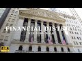 New York City Walking Tour 2024 - Financial District &amp; Wall Street, Manhattan NYC 4K