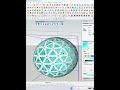 The way that can create Object like this with some plugin in Sketchup! #sketchup #pluginsketchup