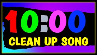 Clean Up Song | 10 Minute Clean Up Timer | 10 Minute Timer | Beat The Clock | SandZ Academy