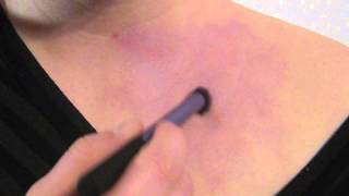 Special effects makeup for beginners- Bruise