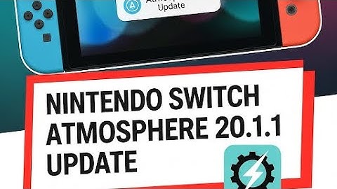 Update CFW Atmosphere 20.1.1 on Nintendo Switch [Step-by-Step Guide]
