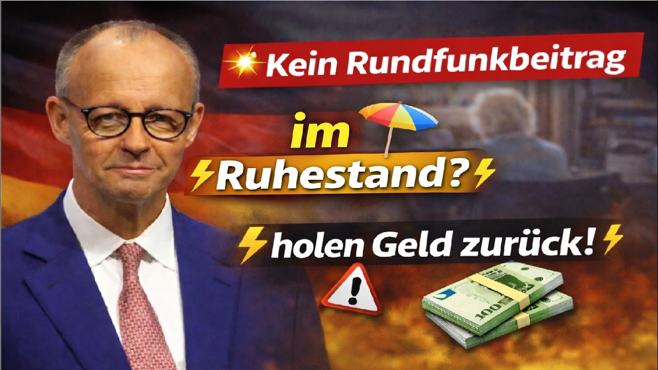 💥 Kein Rundfunkbeitrag im Ruhestand Diese Rentner zahlen zu Unrecht – holen Sie sich Ihr Geld zurüc