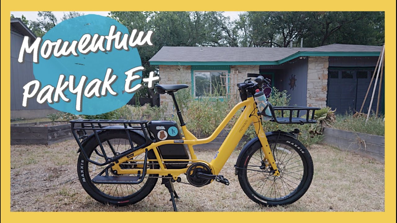 Pakyak E+, Best Family E Bike, Electric Bike with Cargo Carriers