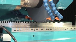 Gear Rack Production on Schneeberger CNC grinder Corvus