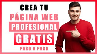 Cómo crear una PÁGINA WEB PROFESIONAL totalmente GRATIS 🚀Paso a Paso | 2024 | Fácil Seguro y Rápido