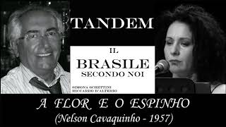 Video thumbnail of "A FLOR E O ESPINHO by Nelson Cavaquinho - Tandem"