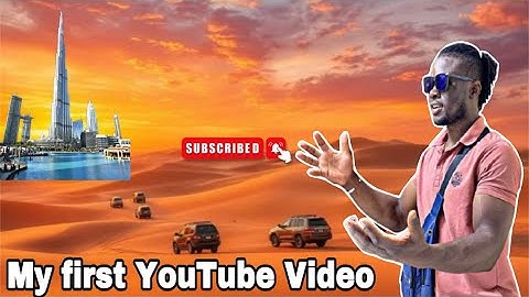 MY FIRST YOUTUBE VIDEO Introducing my Youtube Channel