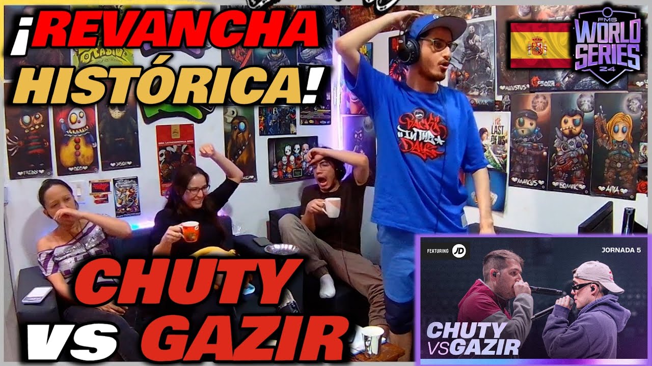 🔴COLOMBIANOS REACCIONAN a CHUTY vs GAZIR - ¡REVANCHA HISTÓRICA! [FMS WORLD SERIES SUPERLIGA]