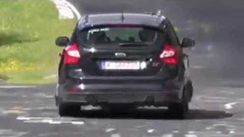 2016 Ford Focus RS mule testing on the Nurburgring! zoom