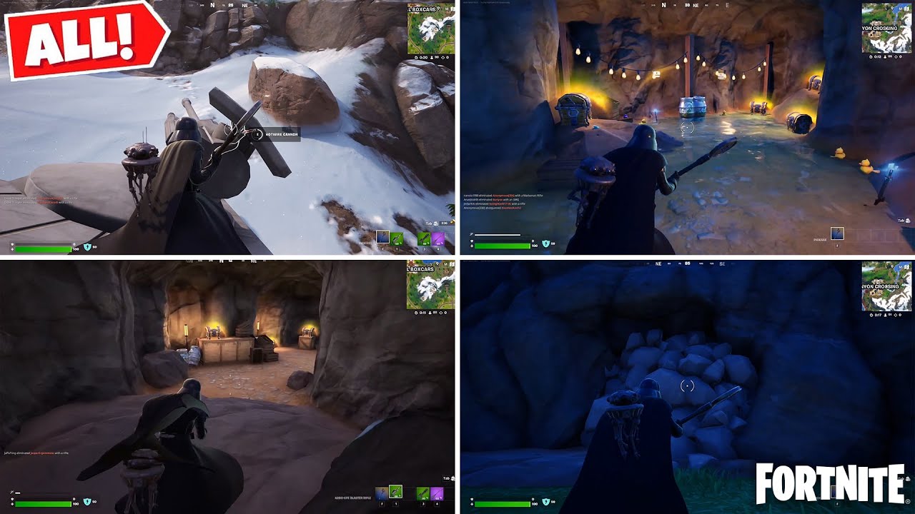 *ALL* Fortnite Secret Vault Locations & Secrets in Chapter 6 Season 3 Star Wars