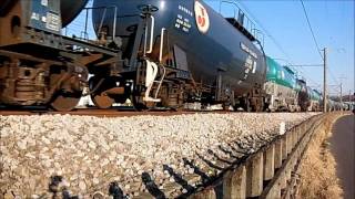 JR貨物：5883レ EF210 134牽引 熊谷（タ）通過 2013.03.05