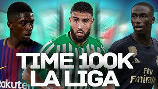 MELHOR TIME DE ATÉ 100K DA LA LIGA  | FIFA 21 ULTIMATE TEAM