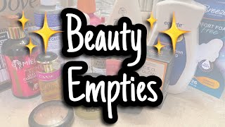 Beauty Empties 2024 | Haircare | Skincare | Bodycare & Makeup | Will I Repurchase!?