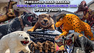 Persiapan Pagi Arak arakan Pesta Laut WARUDUWUR 2026 ❗️ Mundu Cirebon