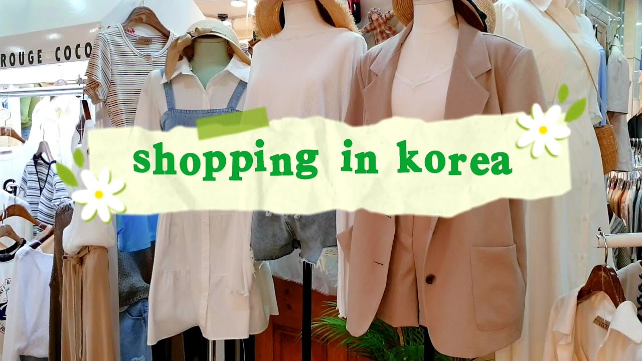 Summer Dress Haul from Gotomall Underground Shopping Center | Shopping in Korea Vlog 고투몰 지하 상가