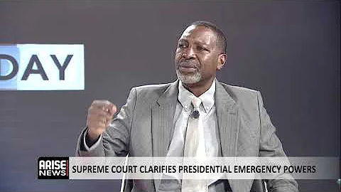 Supreme Court Clarifies Presidential Emergency Powers - Malachy Ugwummadu 
