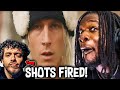 MACHINE GUN KELLY SHOOTS AT JACK HARLOW! Renegade Freestyle (REACTION)