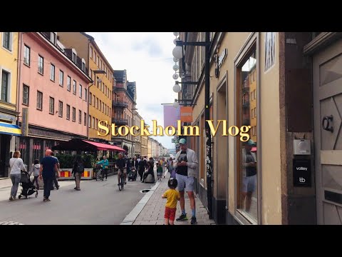 🇸🇪 Stockholm Vlog 스톡홀름 여행, 아르켓 아울렛 세일 쇼핑, 카페 맛집 Fotografiska 사진 갤러리 추천 Sweden Travel 북유럽 스웨덴 브이로그