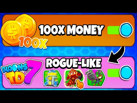 Rogue-Like Mod vs 100x money (BTD 6)