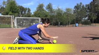 Softball Fielding Drills: Triangles