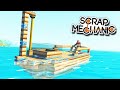 ПЛЫВУ по ВОДЕ на ХАЛЯВНОЙ ТЯГЕ в 0.5.0 | SCRAP MECHANIC