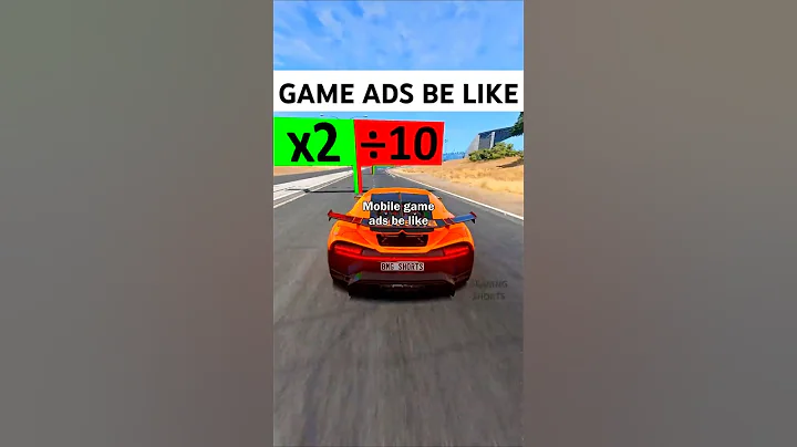 Mobile game ads be like 😂 #shorts