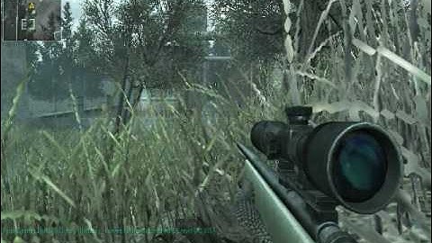 NEW!! COD4 Pipeline sniping spots