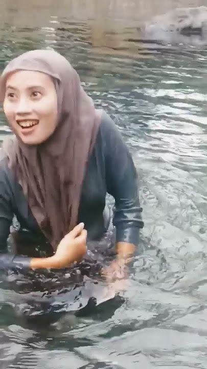 #shorts GADIS DESA MANDI DI CIBULAKAN SUMBER MATA AIR