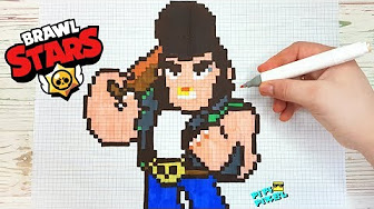 BRAWL STARS- PIXEL ART - YouTube