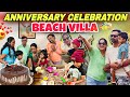 🏖️Private beach resort in Chennai | private swimming pool 🏊 | Anniversary celebration 🎉 | Tamil vlog