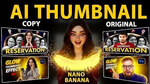 How to Make Professional Thumbnails With Nano Banana 🍌AI