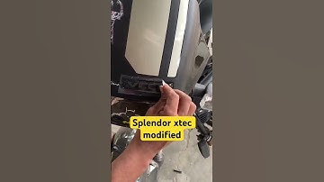 Splendor xtec modified | led light install #splendormodified #xtech #viral #splendor #bikelover #yt