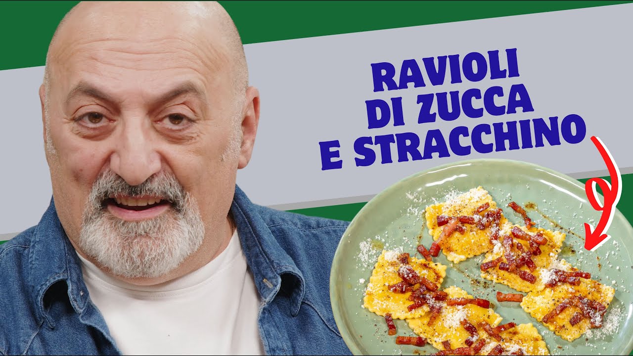 Ravioli di zucca e stracchino