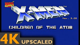 X-Men: Children of the Atom (Arcade) - Intro - AI Upscaled [4K] [HD]
