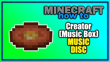 How to Find and Use the Creator (Music Box) Music Disc! (1.21+) | Easy Minecraft Tutorial
