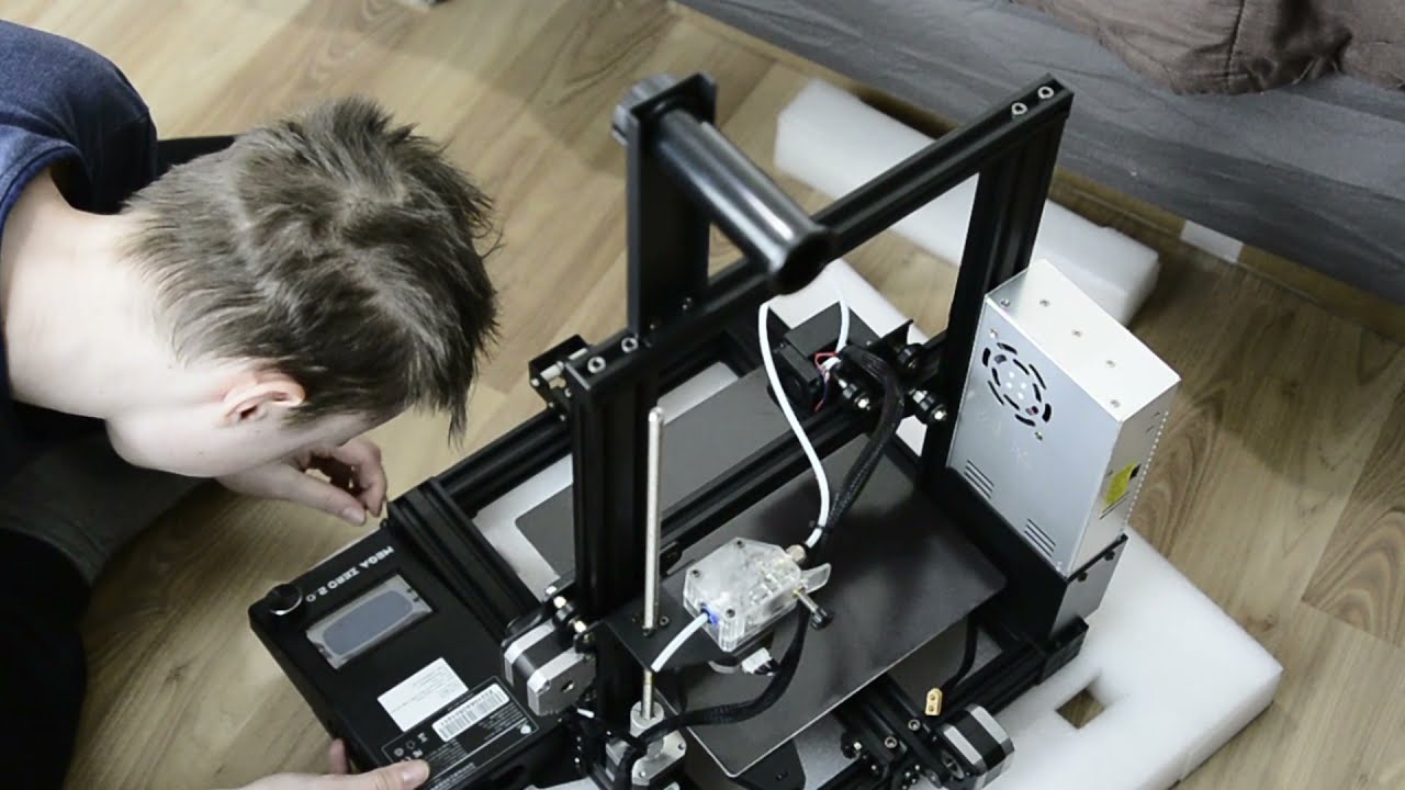 Anycubic Mega Zero 2 0 unboxing