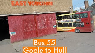 More views from East Riding of Yorkshire | Bus 55 from Goole to Hull | April 2024