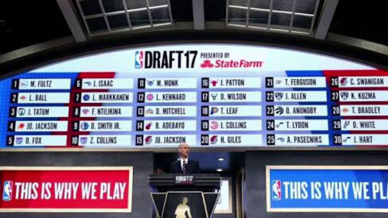 REDRAFTING THE TOP 5 PICKS OF THE NBA DRAFT YouTube
