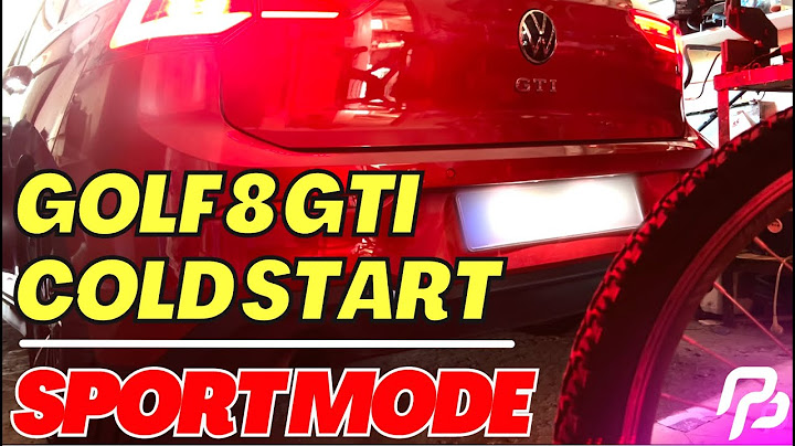 GOLF 8 GTI | COLD START | SPORT MODE | EA888