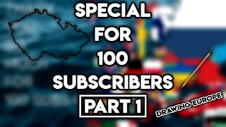Flag Map  [Part1] [Special for 100 subsribers] Europe (speedart)